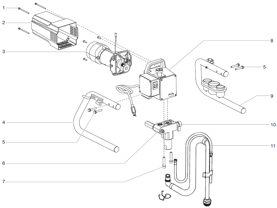 RentSpray 450 Main Assembly